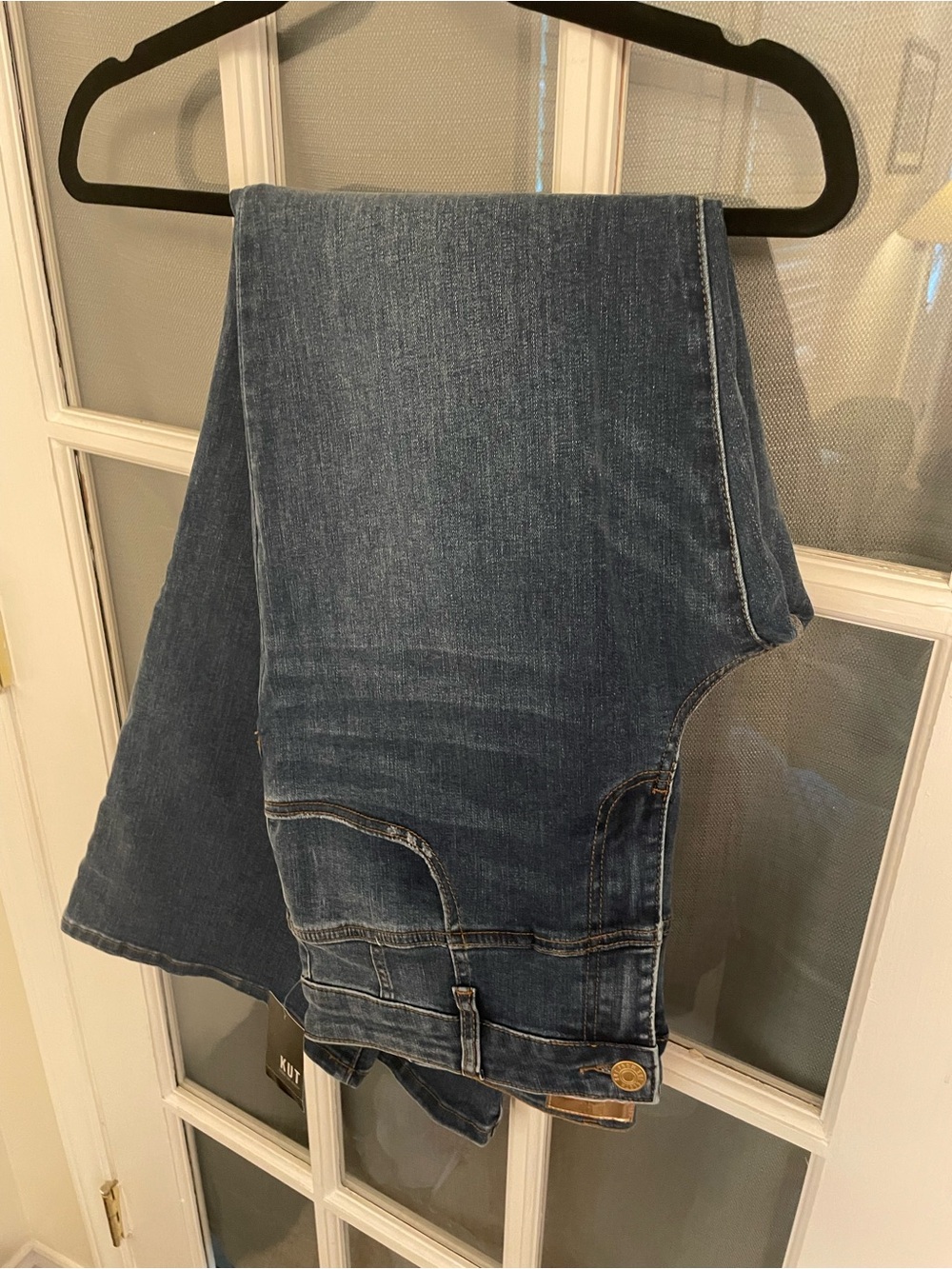 Kut from the Kloth High Rise Yoke front Ana flare Jean sz 12. 33” inseam - Picture 10 of 10